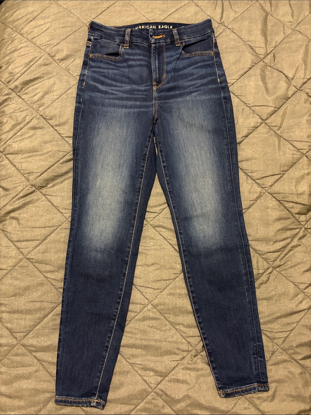 American Eagle Outfitters Women's Dark Wash Skinny Jeans